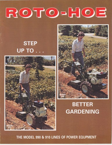 C1978 roto hoe modello - c1978, roto-hoe