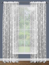 Tenda in pizzo trasparente