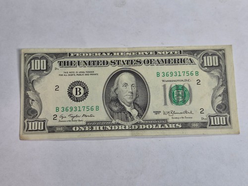 Rara banconota 100 dollari - rara,