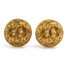 Orecchini clip con logo - a,