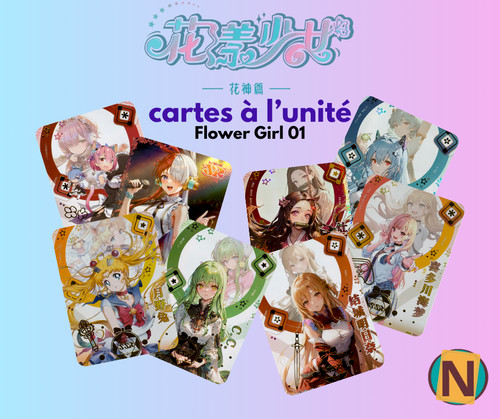 Unité card flower girl - a, l'unité