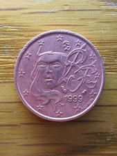 moneta 5 centesimi 1999