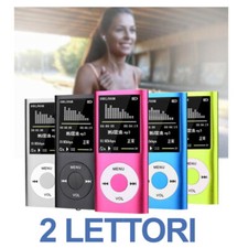 2PZ LETTORE MP3 MP4 PORTATILE