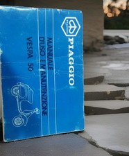 Libretto Originale Vespa Pk50 Rush
