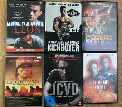 Action jean claude van - 6x,
