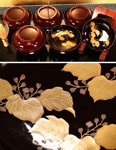 Lacca giapponese set 5 - di,