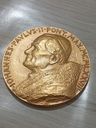 Medaglia papa giovanni paolo - papa,