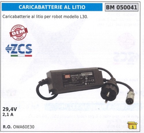 Caricabatteria litio per - caricabatteria, al