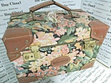 BORSA BAULETTO FIORI DONNA RIGIDA VALIMAR con SERRATURA 31x20cm