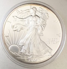 2009 SILVER EAGLE $1 BU