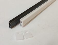 STECCA ASTA COPPIA PORTA APPENDI POSTER BIANCA/NERA PIU' 2 GANCI CM. 100