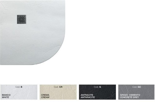 Piatto doccia flat marmo - piatto,