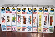 NEO GEO neominibox 10 BOXES for MVS carts - mini box AES Jamma no shockbox