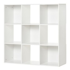 Homcom libreria bianca dal - libreria,