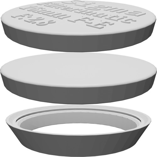 Tappo paraluce per - per, 16mm