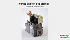 Chappée De Dietrich Vanne gaz
