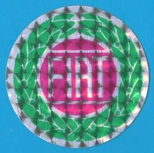 Fiat Adesivo sticker vintage auto tuning prismatico autocollant aufkleber MA3220