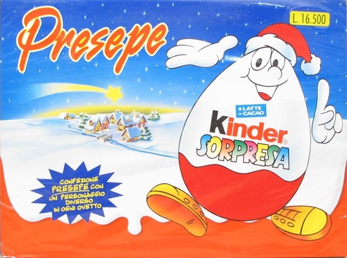 Kinder presepe serie natale - kinder,
