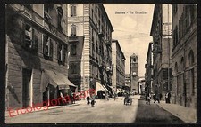 ai4961 - CARTOLINA D'EPOCA - Savona Città - Via Verzellino