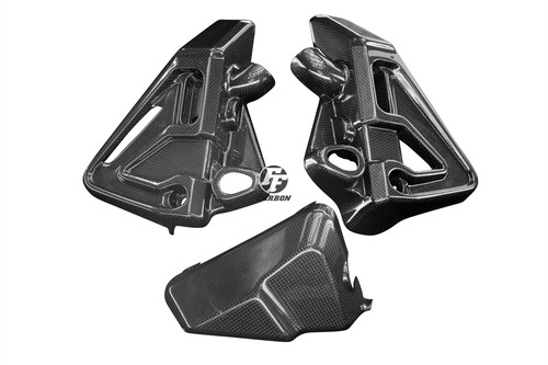 Cofano radiatore carbonio - radiatore, per