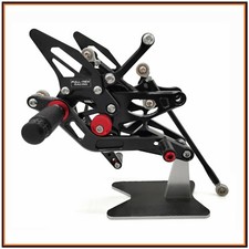 Per Yamaha YZF R1 2004-2005-2006 Pedane Arretrate Regolabili Adjustable Rearsets