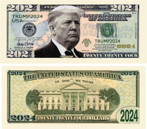 Banconote presidente donald - banconote,