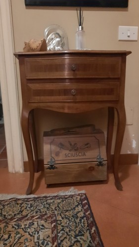 Comodino legno massello 2 - in,
