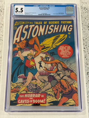 Astonishing cgc 5 ow - astonishing,