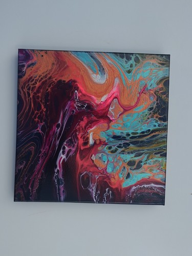 Quadri tela fluid art - tela,