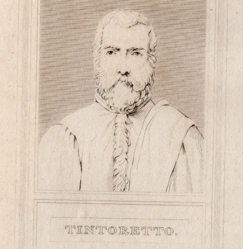 Tintoretto ritratto pittore - tintoretto,