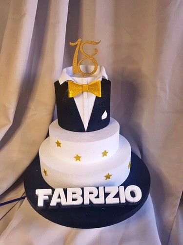 Torta scenografica anni in - scenografica,