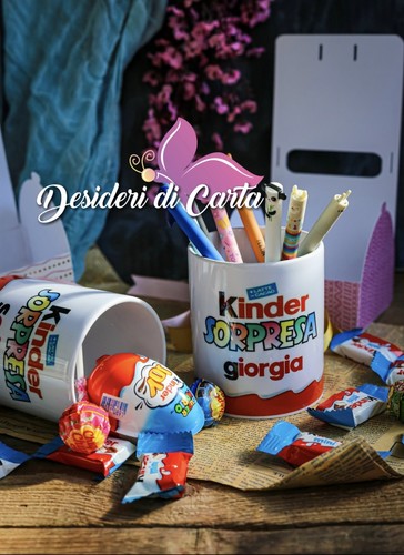 Tazza pasqua kinder con nome - kinder,