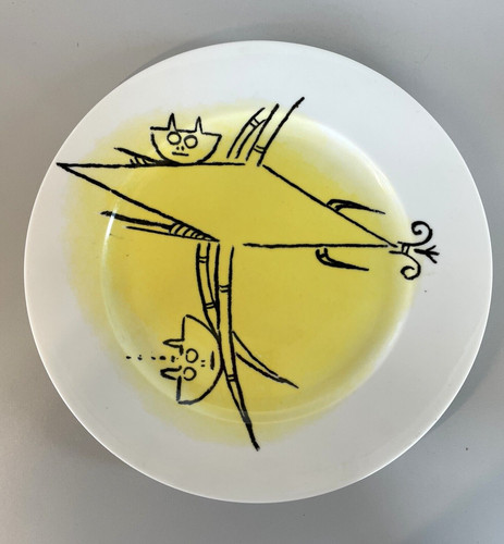 Piatto wilfredo lam ceramica - wilfredo,