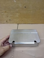 Zuccheriera da bar vintage Acciaio Inox  Anni 80 Rettangolare  caffe italy