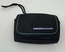 Custodia da viaggio ufficiale Nintendo Game Boy Advance GBA nera blu OEM