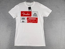 Fender Guitar Shirt Men Medium