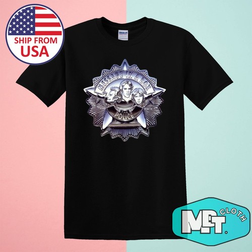 Distintivo the police message - the,