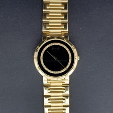 Piaget Dancer 18kt 750 Gold Ref Armbanduhr Onix Dial With Diamond Very Good cond