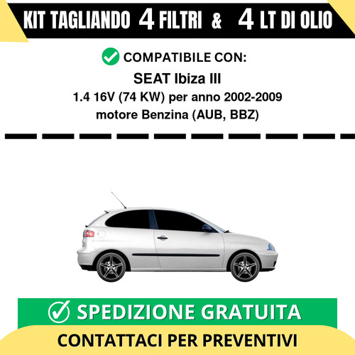 Tagliando per seat ibiza iii - tagliando,