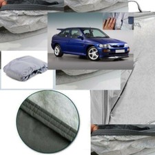 TELO COPRIAUTO TELATO FELPATO PER FORD ESCORT RS ANNO 2000 IMPERMEABILE ANTIGRAN