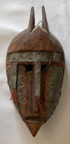 Maschera iena bambara società - iena,