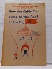 Prima funivia annuale settimana 1951 ricordo L'Emporio volantino rivista