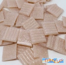 MOSAICO -Tessere mosaico in pasta vetro 2x2 cm - 1 kg/320 pezzi - Rosa chiaro