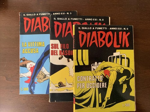 Lotto volumi diabolik - lotto,
