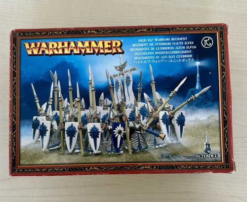 High elf warriors regiment - warriors,