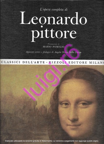 Opera completa leonardo - di,