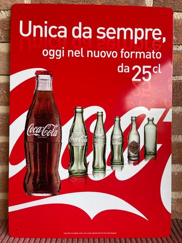 Insegna coca cola unica - insegna,