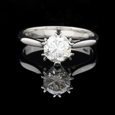 Solitario anello love oro - solitario,