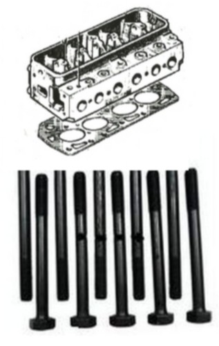 Kit bulloni testata 10 - bulloni,
