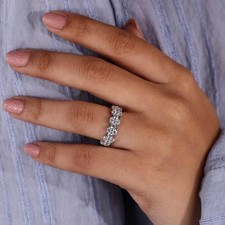 Fascia Eternità Oro Bianco